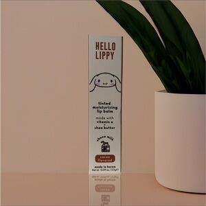 Cinnamoroll Hello Lippy Cocoa Flavored Tinted Moisturizing Lip Balm Choco Milk